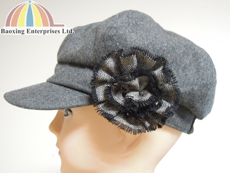 ladies Winter Warm Ivy Gatsby Cabbie Cap