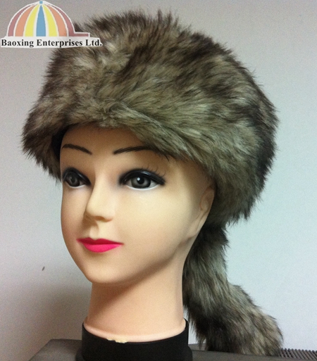 faux raccoon tail hat coonskin boone hats