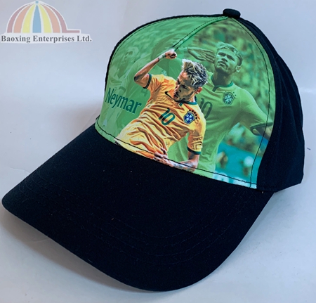 customize printed world cup football hats