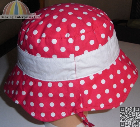 customized baby hat with UPF 50+ UV protection