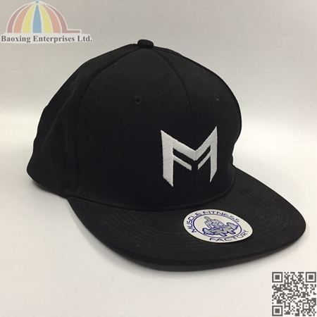 customizable flat peak flex fit hat