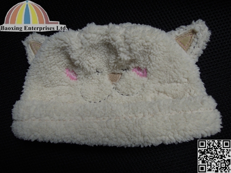 winter infant newborn baby hat mittens