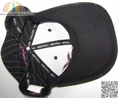 custom stripes flex fit hat