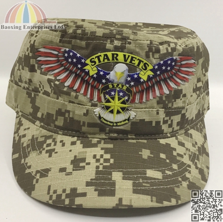 custom desert camouflage army hat