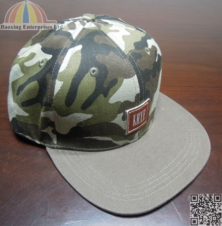 hip hop style camouflage baseball cap