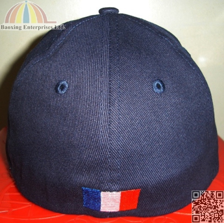 customized France navy ships flexfit cap