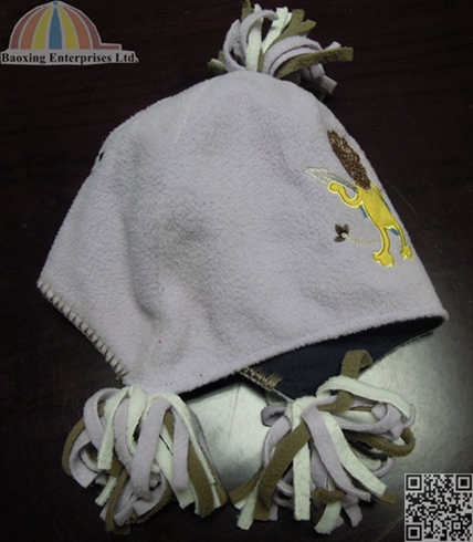 children polar fleece winter hat ski hat