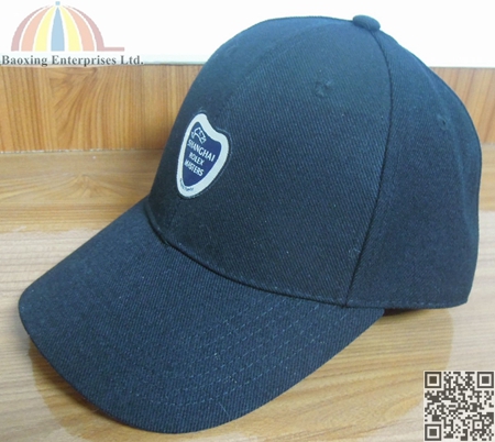custom woven logo badge cap promot cap