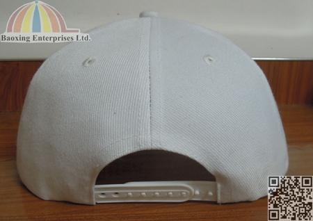 custom hip hop flat brim snapback cap