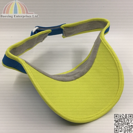 custom logoed quick dry sports visor cap