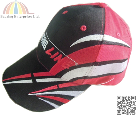 custom 3 color application embroideri racing caps