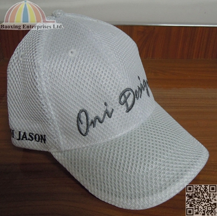 customized 3D embroideri quick dry sports hat cap