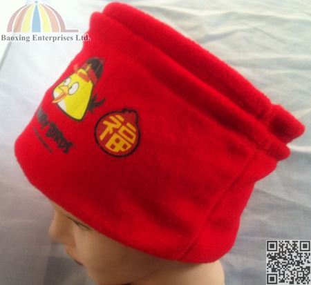 custom imprint microfleece neckwarmer