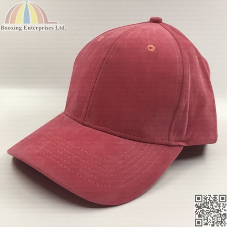 manmade leather blank 6 panel cap