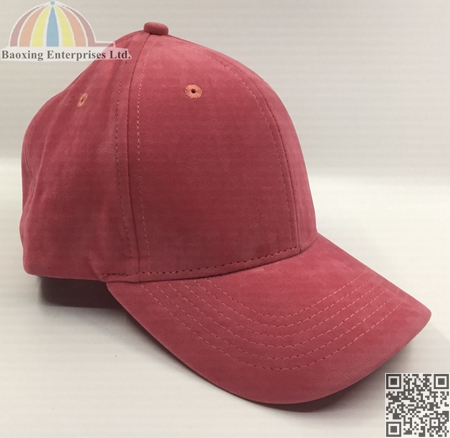 manmade leather blank 6 panel cap