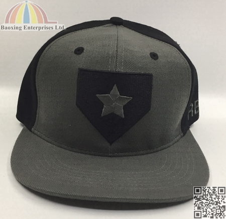 custom hip hop flat peak fitted caps