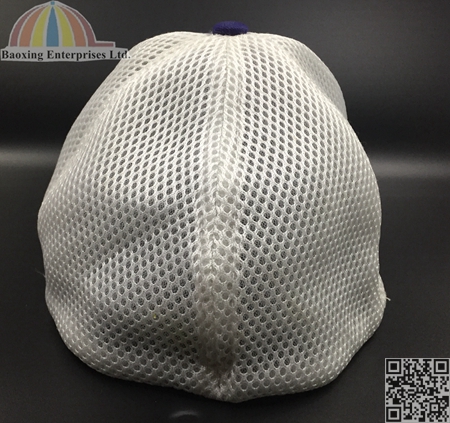 custom cotton mesh flex fitted hat