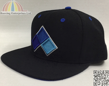 custom 3D snap back cap wide brim hats