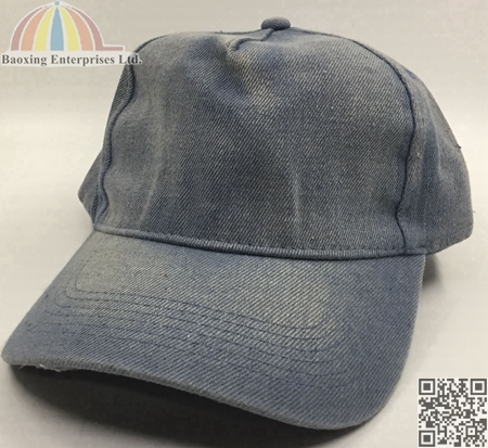 plain jeans baseball cap washed denim cap