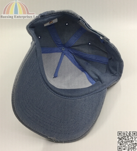 plain jeans baseball cap washed denim cap