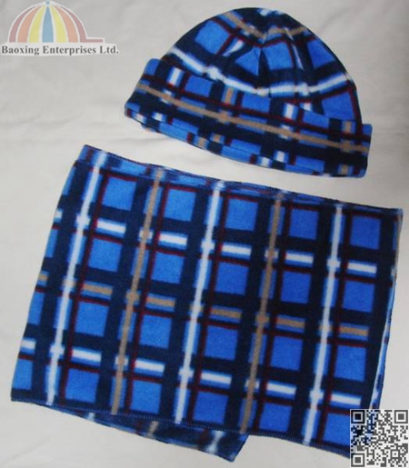 custom plaid polar fleece scarf scarves