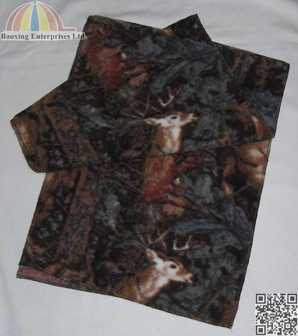 custom printed camouflage winter scarf scarves