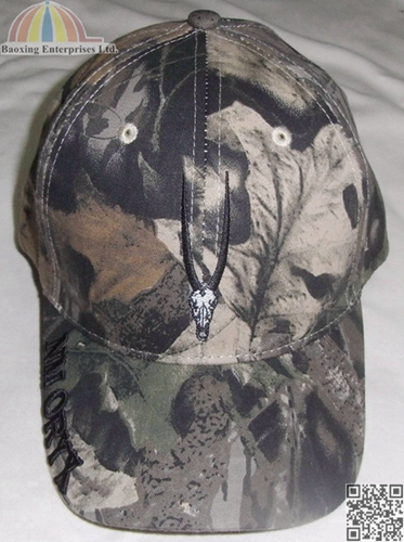 customizable woodland outdoor cap camo hat