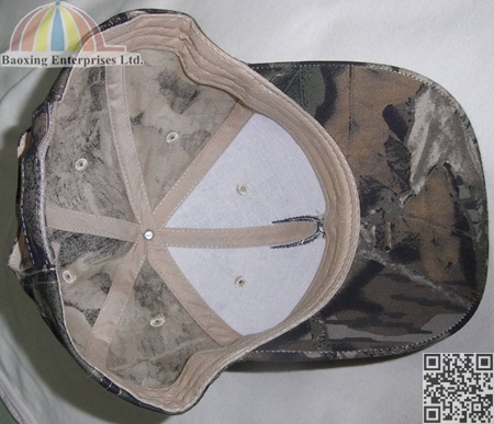 customizable woodland outdoor cap camo hat