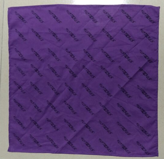 custommade logo printed bandana headwrap