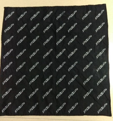 custommade logo printed bandana headwrap