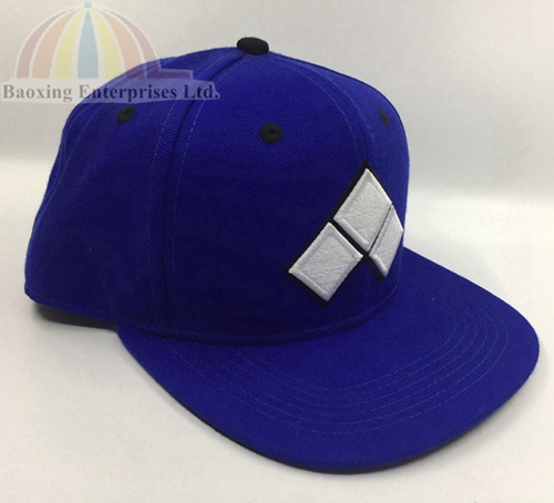 custom 3D embroidery acrylic snapback cap