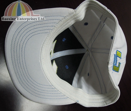 custom embroidery flat visor flex fitted cap