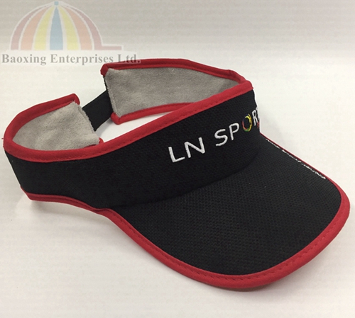 custom quick dry mesh sun visor cap