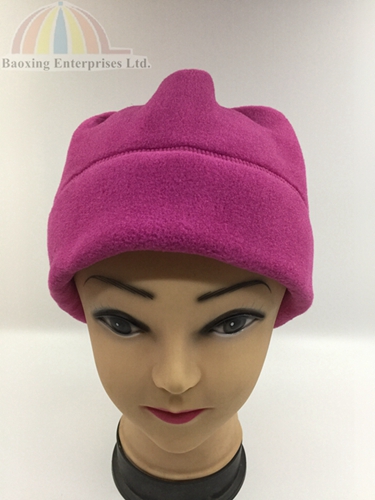 polar fleece beanie hat