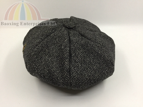 acrylic wool fashion newsboy cap