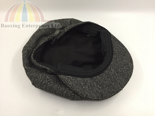 acrylic wool fashion newsboy cap