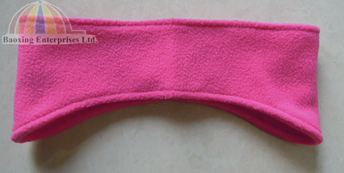 custom logo microfleece headband