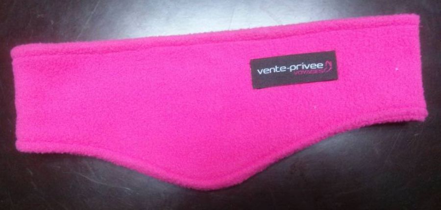 custom logo microfleece headband