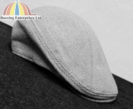 men's herringbone beret hat gastby cap golf hat